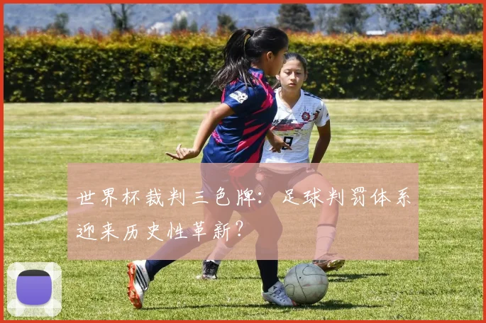 世界杯裁判三色牌:足球判罚体系迎来历史性革新?